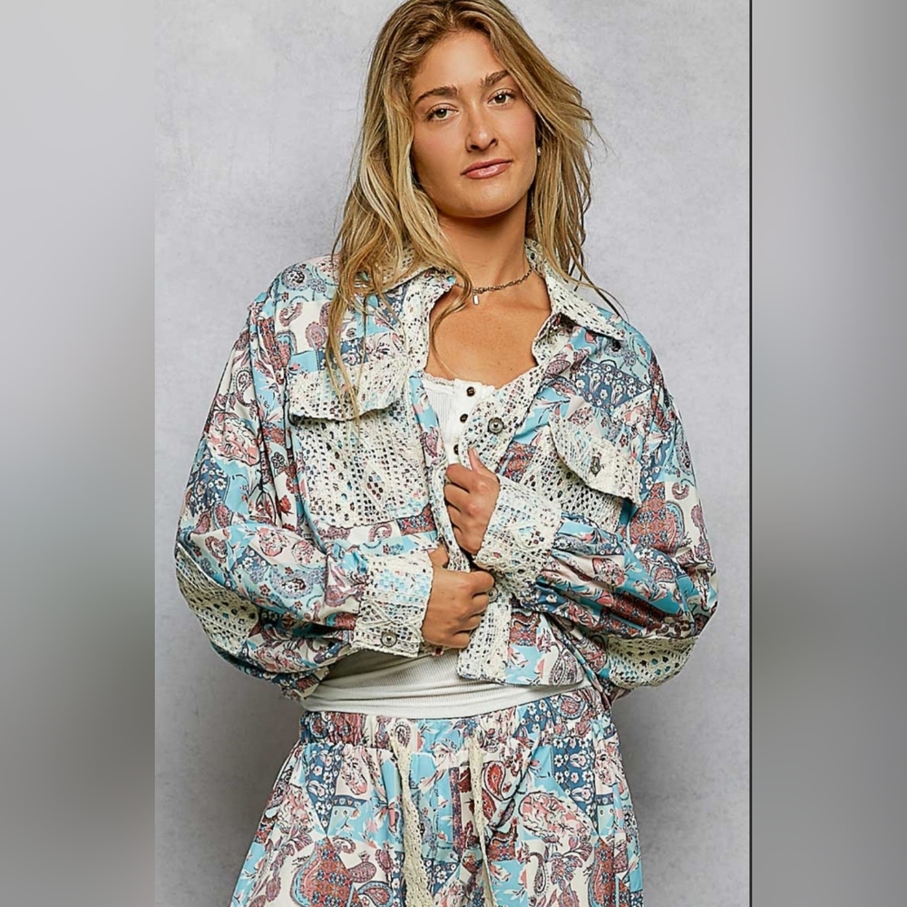 🐼#1100 POL Wander Free Patchwork Boho Set - Picture 4 of 11